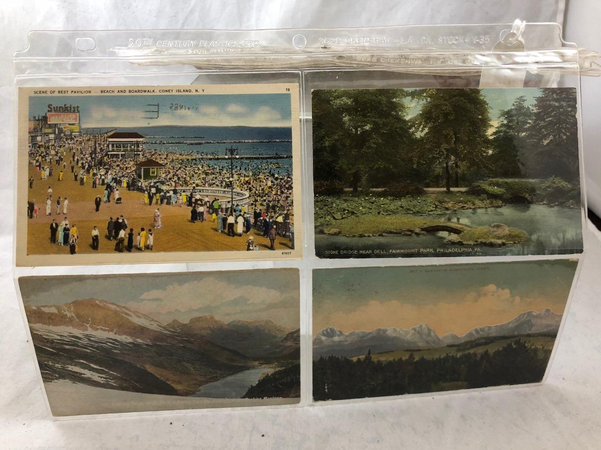 (20) assorted vintage and antique post cards