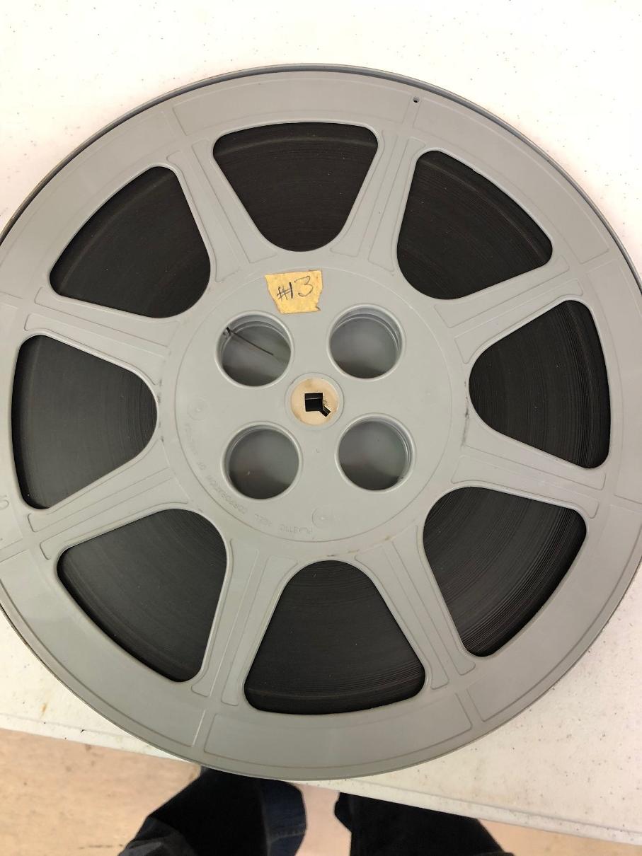 1964 "Goldwater for President: Foreign Affairs" film in canister