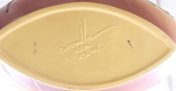 Roseville Snowberry 1BL-14" console bowl, pink