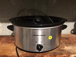 (2) Hamilton Beach slow-cookers