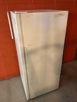 GE 1/2 size upright freezer, 4.5' tall