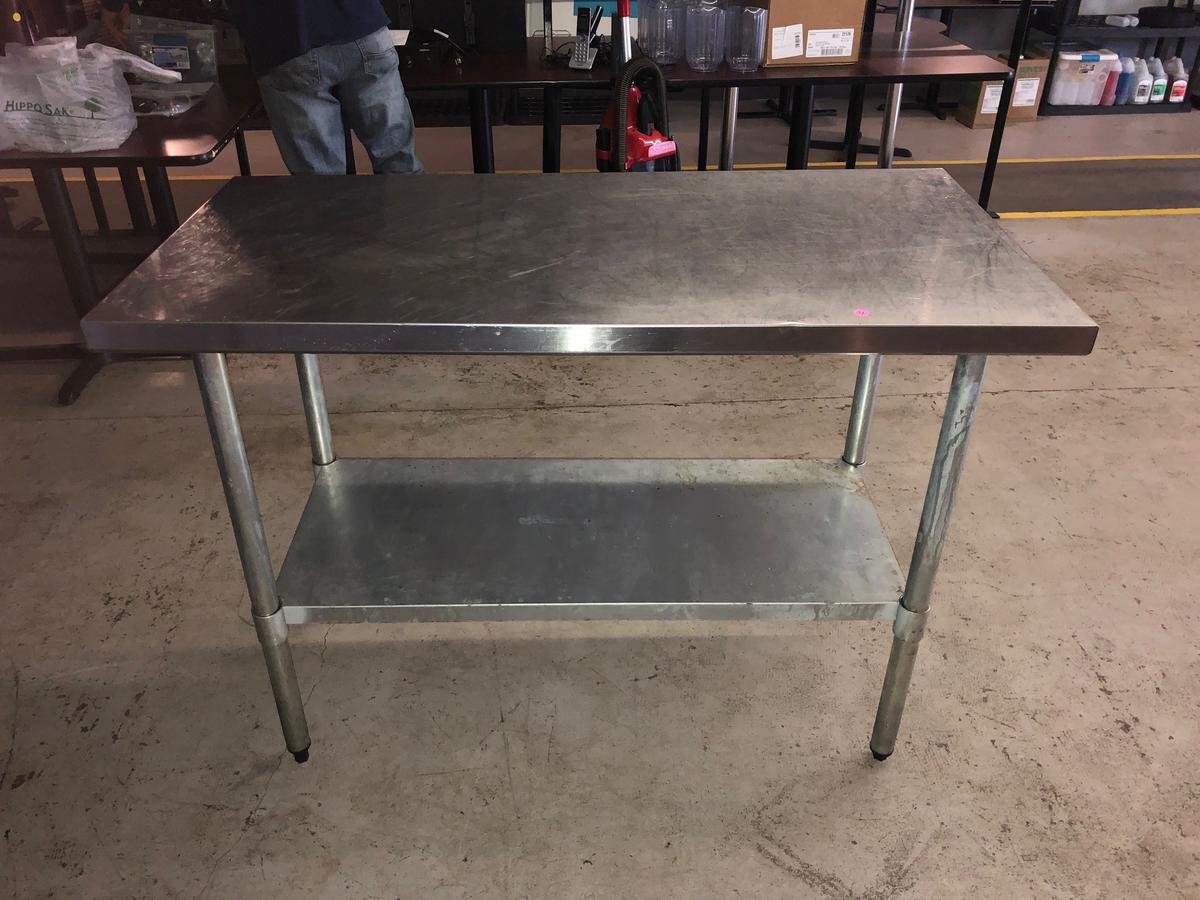 4' x 2' Stainless Steel Table