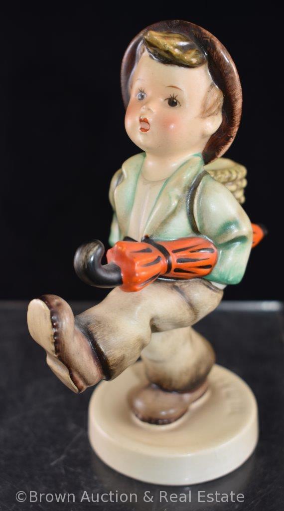 (3) Hummel figurines: 3.5"-6.75" tall, 60's marks