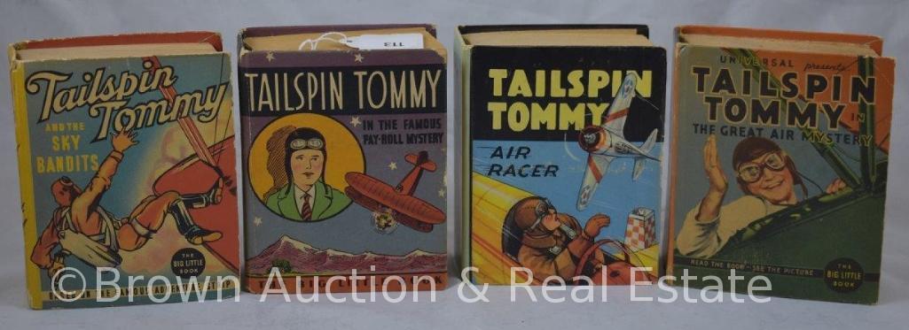 (4) Tailspin Tommy Big Little Books