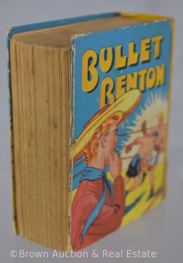 (4) Big Little Books: Bobby Benson; Bullet Benton; Crimson Cloak; Bandits at Bay