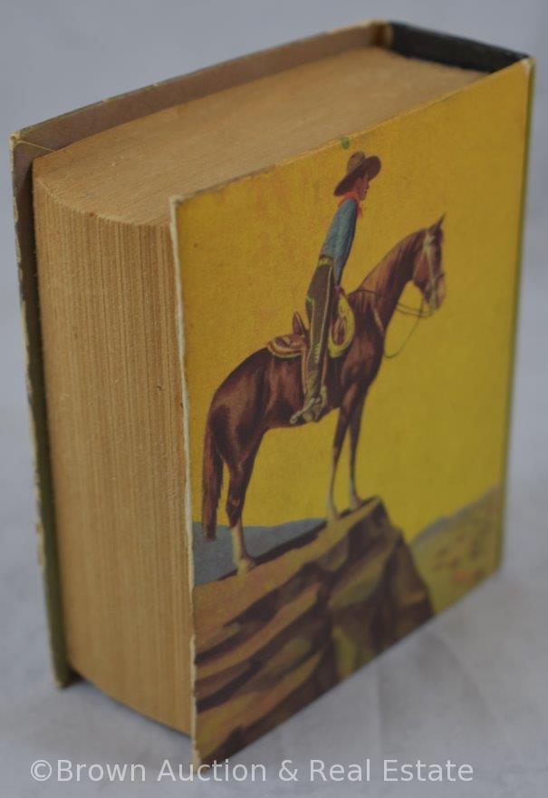 (4) Tom Mix Big Little Books