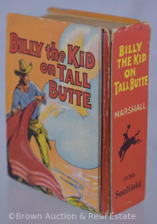 (4) Western themed Big Little Books (split binding on 1)