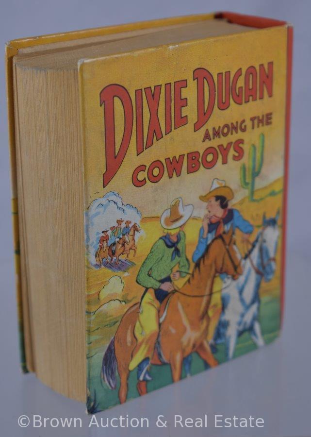 (4) Western themed Big Little Books (split binding on 1)