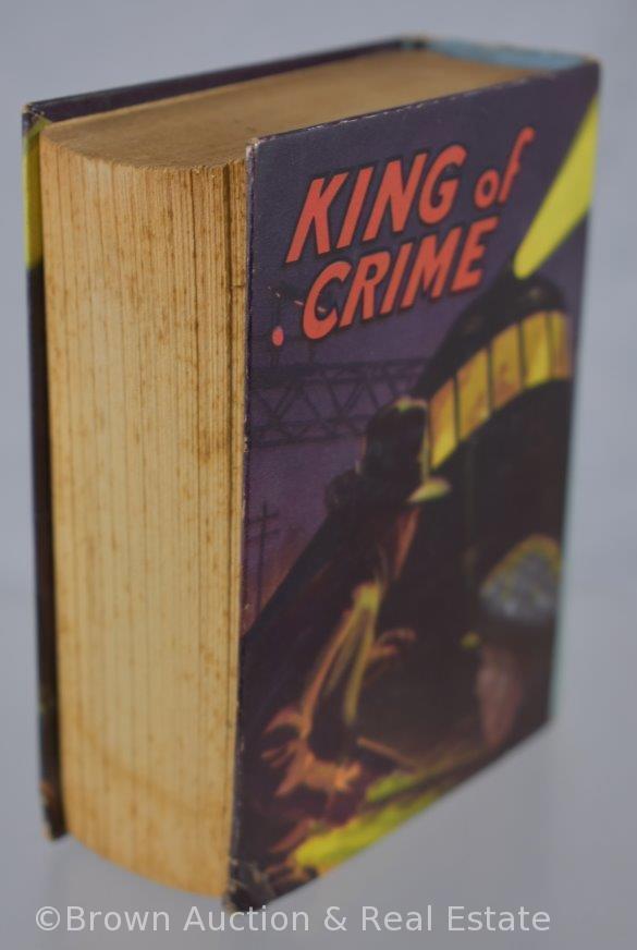 (3) Saalfield pubishing Big Little Books, Crime/Detective themed
