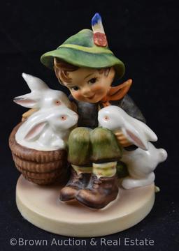 (5) Hummel figurines, 4"-6" tall, various 70's & 80's marks