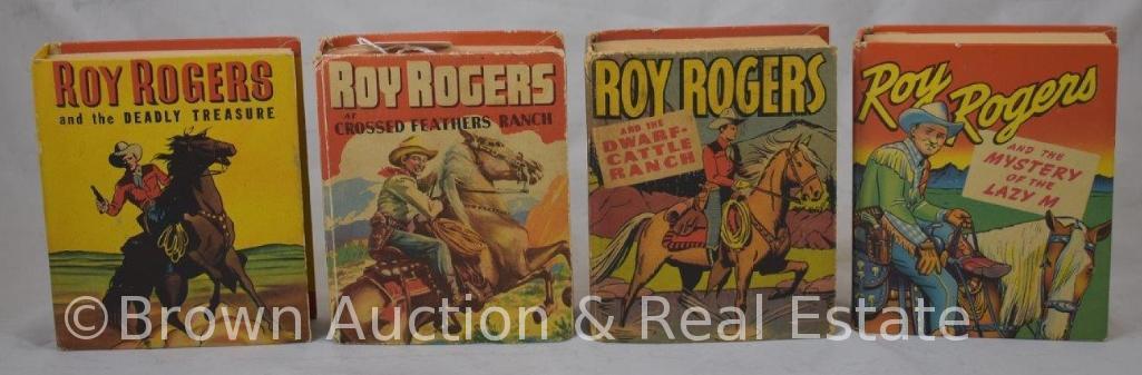 (4) Roy Rogers Big Little Books