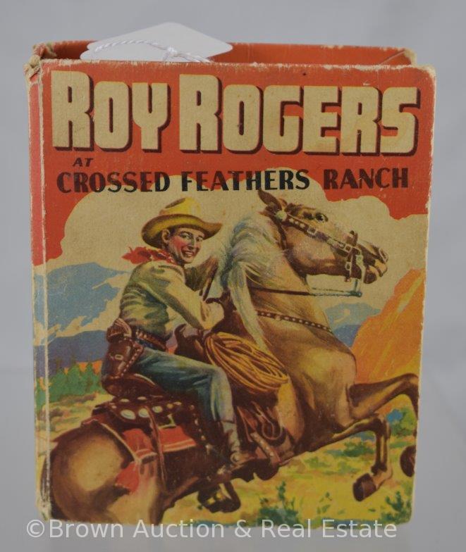 (4) Roy Rogers Big Little Books