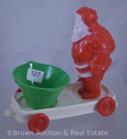 (4) Vintage Santas