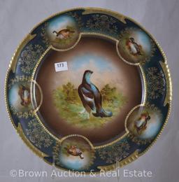 Mrkd. Bavaria 9.75"d game plate