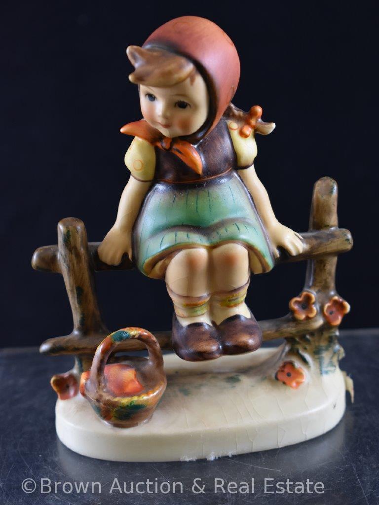 (3) Hummel figurines, 4"-5" tall, various marks