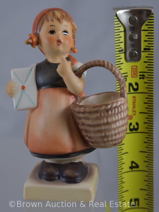 (4) Hummel figurines: 4"-4.5" tall, 60's and 70's marks