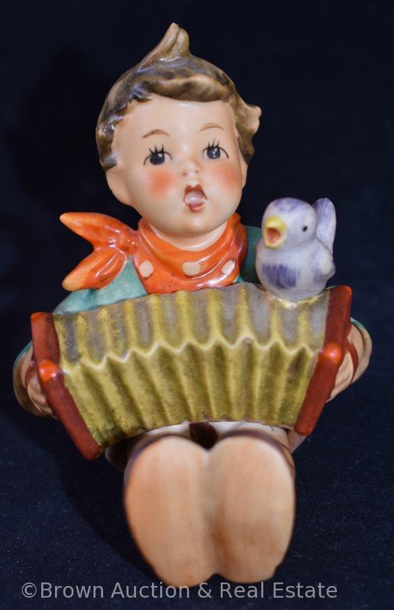 (3) Hummel figurines: 3"-5.5" tall, 50's, 60's and 70's marks