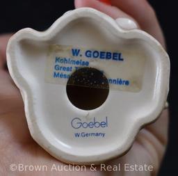 (2) Goebel/W Germany birds, 3.5" nd 5"