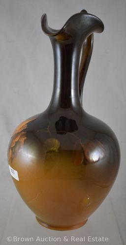 Mrkd. Rookwood standard glaze 10.5"h ewer, Poppies - Nice piece!