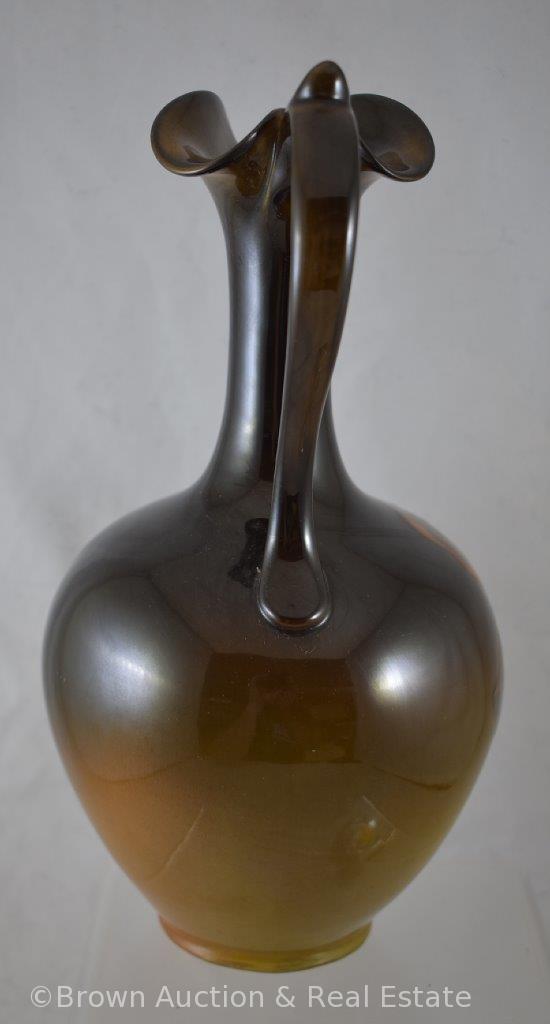 Mrkd. Rookwood standard glaze 10.5"h ewer, Poppies - Nice piece!