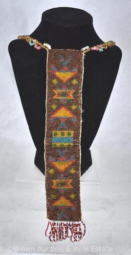 Native American beaded necklace