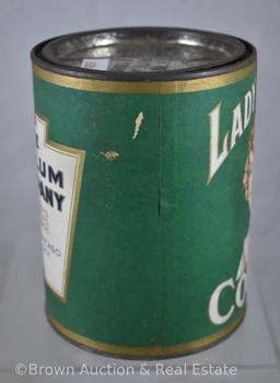 "Lady Helen Brand Coffee" 16 oz. can (paper label in good condition!)