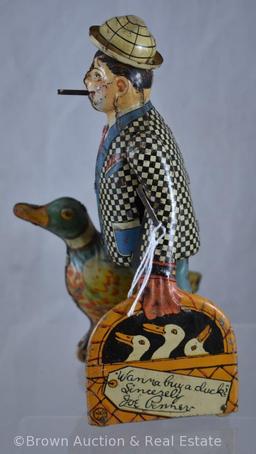 Marx Joe Penner and the Duck tin-litho wind-up, 8"t - WORKS! SEE VIDEO!