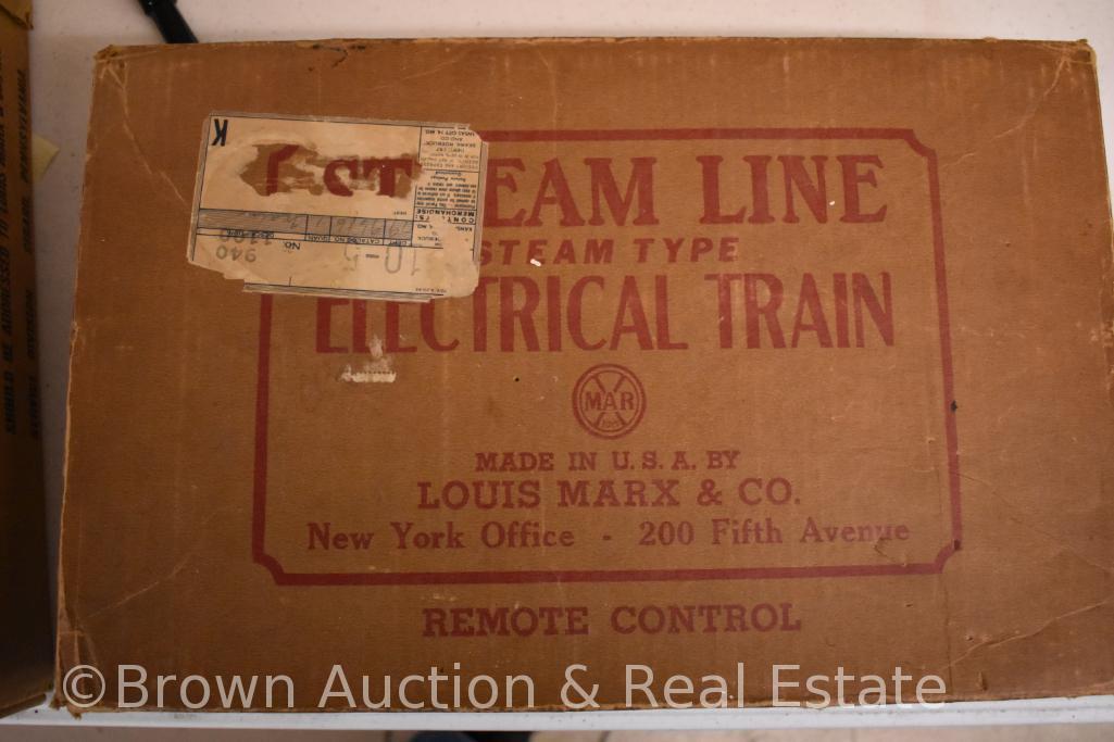 Marx "Stream Line elec. Train", original box