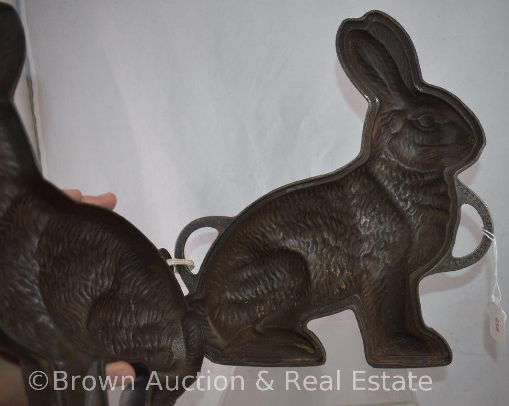 Cast Iron Griswold Rabbit cake mold