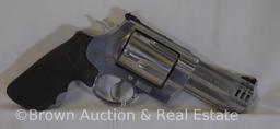 Smith & Wesson 500 revolver, 4" barrel, stainless **BUYER MUST PAY A $25 FFL TRANSFER FEE**