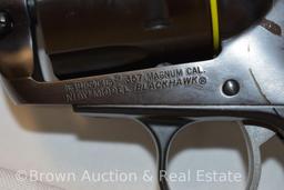 Ruger Blackhawk .357 Magnum revolver, blue - likely never fired **BUYER MUST PAY A $25 FFL TRANSFER