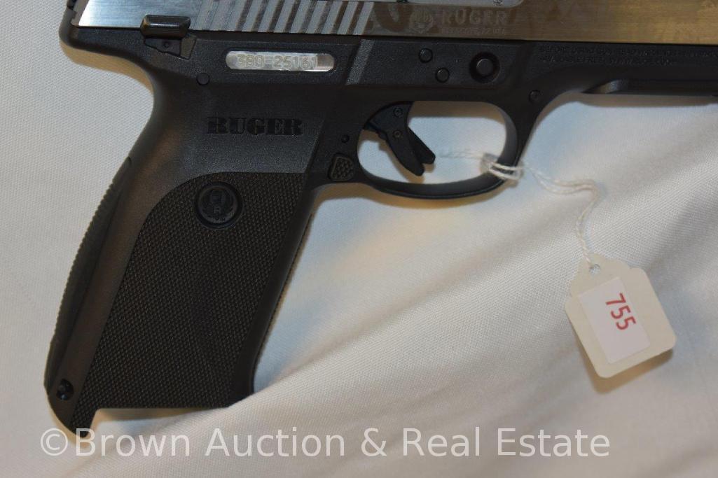 Ruger SR45 .45 AUTO pistol, stainless - likely never shot **BUYER MUST PAY A $25 FFL TRANSFER FEE**