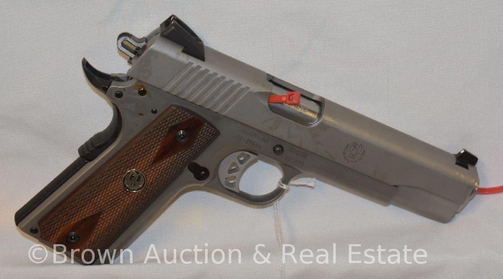 Ruger SR1911 .45 AUTO pistol, stainless - likely never fired **BUYER MUST PAY A $25 FFL TRANSFER