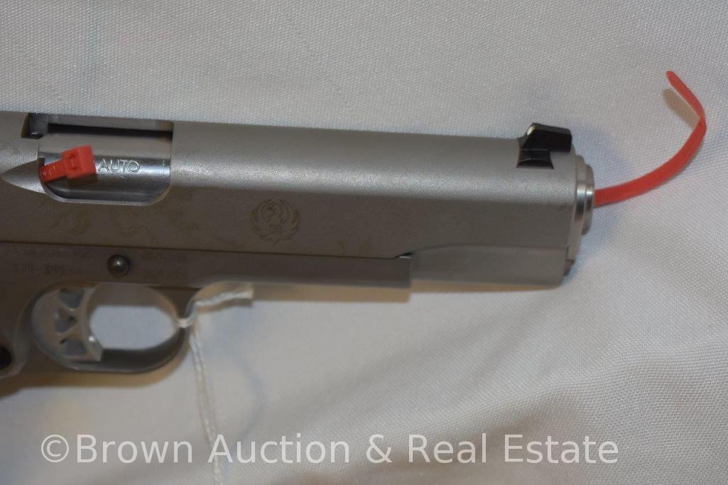 Ruger SR1911 .45 AUTO pistol, stainless - likely never fired **BUYER MUST PAY A $25 FFL TRANSFER