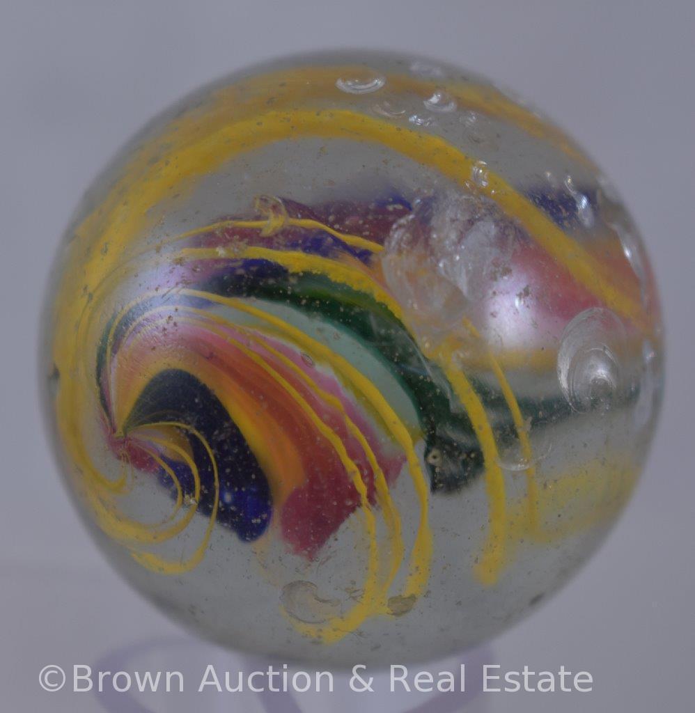 Swirl marble, 2"d