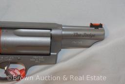 Tauras Judge revolver, 410 ga & .45, 3" barrel, stainless - likely never fired **BUYER MUST PAY A