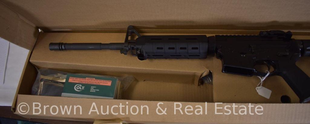 Colt M4 5.56 semi-auto rifle - likely never fired **BUYER MUST PAY A $25 FFL TRANSFER FEE**