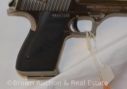 Magnum Research Desert Eagle .44 MAG pistol, 6" barrel, nickel **BUYER MUST PAY A $25 FFL TRANSFER