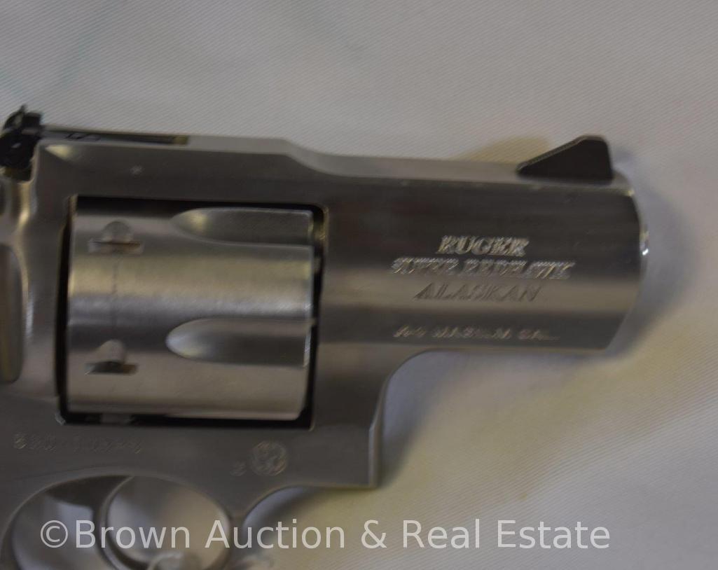 Ruger Super Redhawk Alaskan .44 magnum revolver, 2.5" barrel, stainless **BUYER MUST PAY A $25 FFL