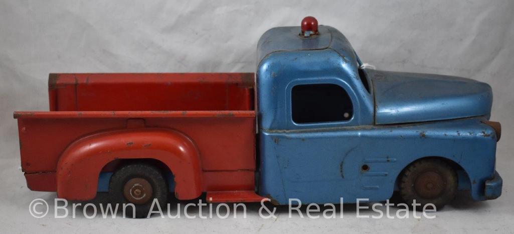 1950's Structo Toys 24 Hr. towing service pickup tow truck