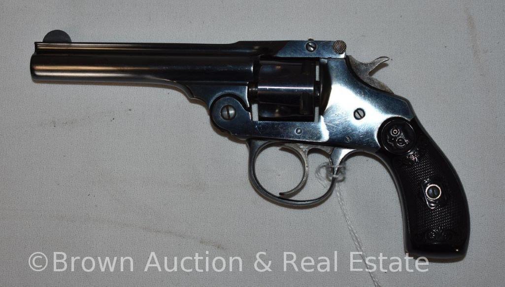 Iver Johnson .22 cal revolver, 4" barrel, original box (tattered) **BUYER MUST PAY A $25 FFL