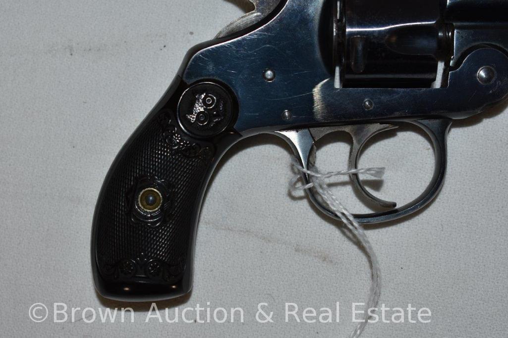 Iver Johnson .22 cal revolver, 4" barrel, original box (tattered) **BUYER MUST PAY A $25 FFL