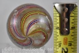 Swirl marble, 2"d