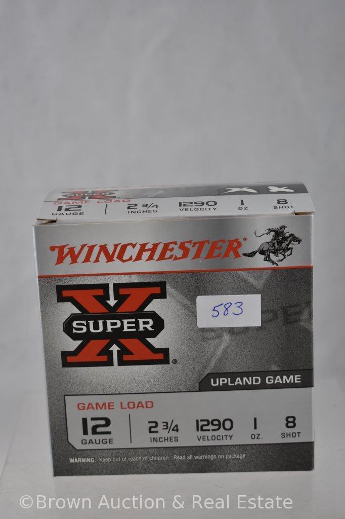 Winchester 12 ga. Ammo, 8 shot