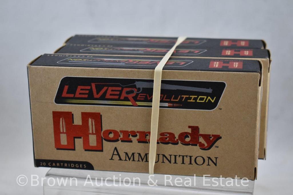 (3) Boxes of Hornady 45-70 ammo