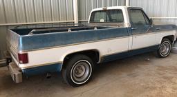 1977 Chevy Silverado 10 Pickup, 1/2 Ton, 92,000 Miles