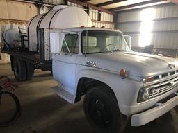 1965 Ford P600 Nurse Truck, Full Nurse Setup On Skid