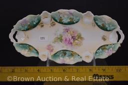 (2) R.S. Prussia relish trays