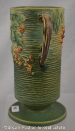 Roseville Bushberry 32-7" vase, green