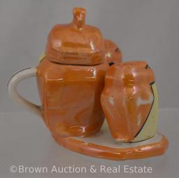 (3) Figural condiment sets